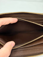 Louis Vuitton Damier Ebene Full Zippy Wallet