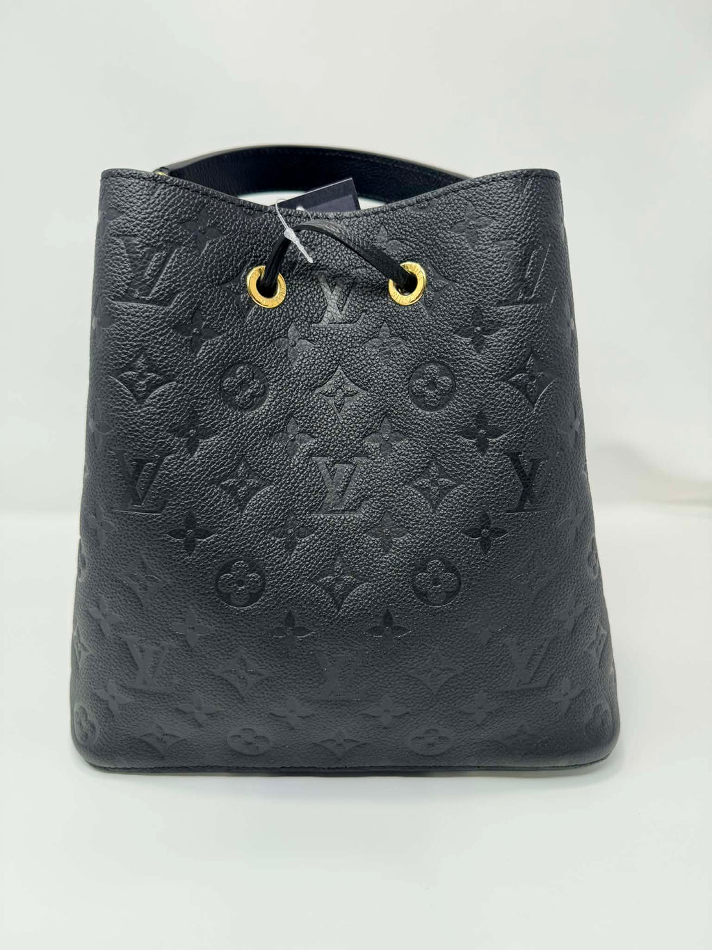 Louis Vuitton Neonoe MM Black Empreinte Leather with two Straps