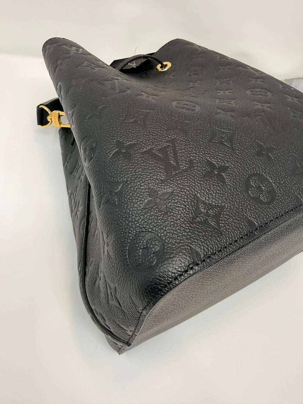 Louis Vuitton Neonoe MM Black Empreinte Leather with two Straps
