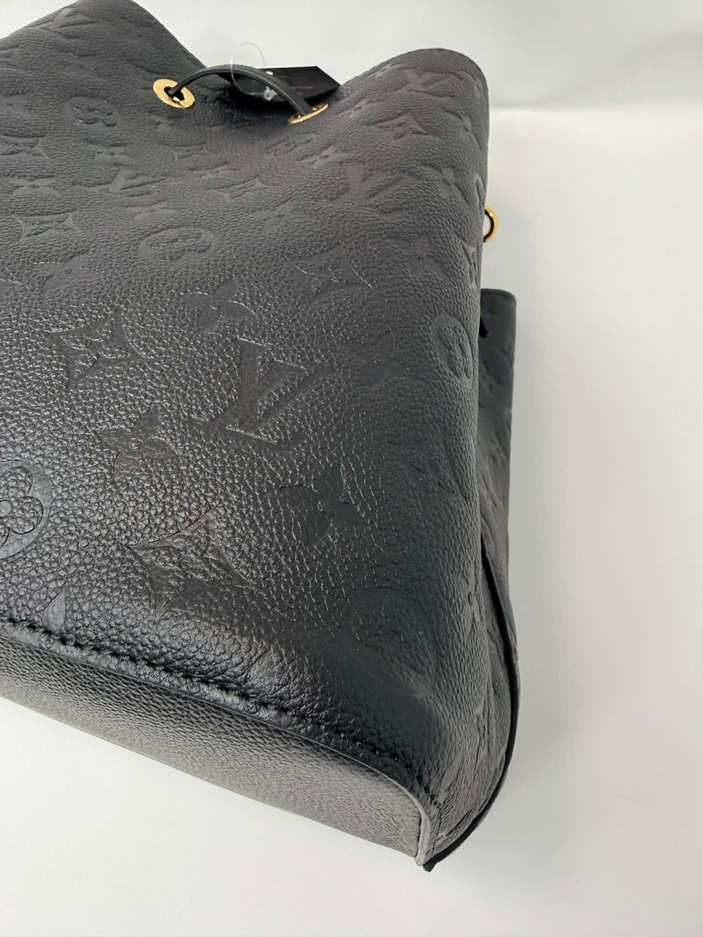 Louis Vuitton Neonoe MM Black Empreinte Leather with two Straps
