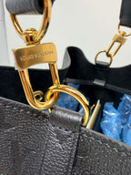 Louis Vuitton Neonoe MM Black Empreinte Leather with two Straps