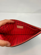 Louis Vuitton NF Pouch MM *Coral* Interior