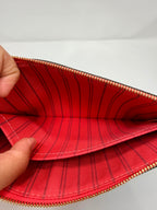 Louis Vuitton NF Pouch MM *Coral* Interior