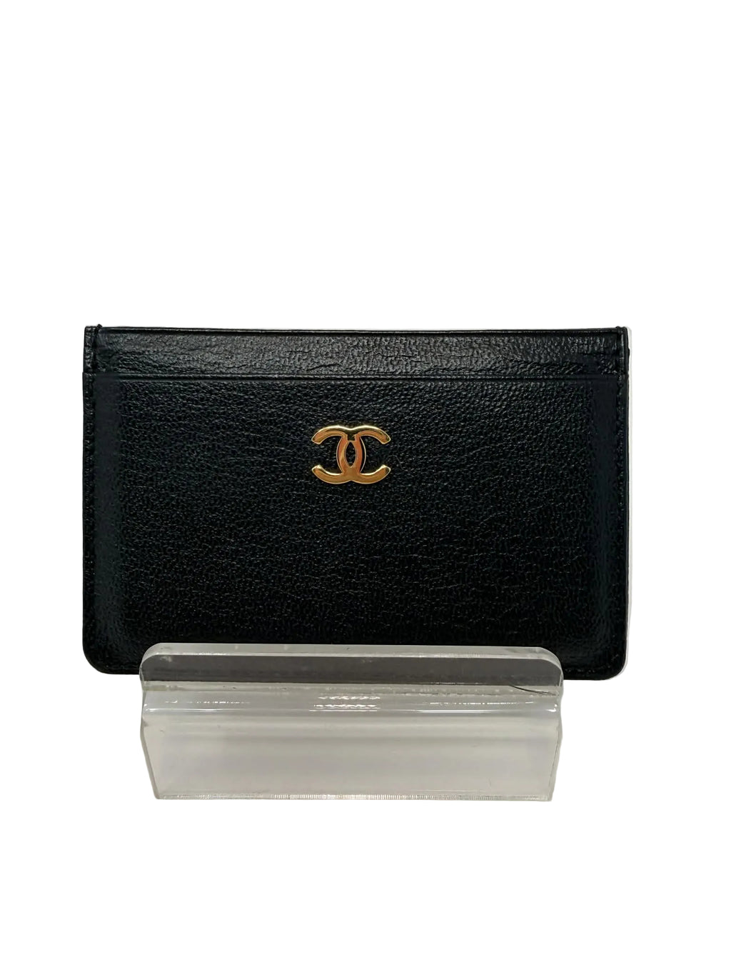Chanel Black Card Holder