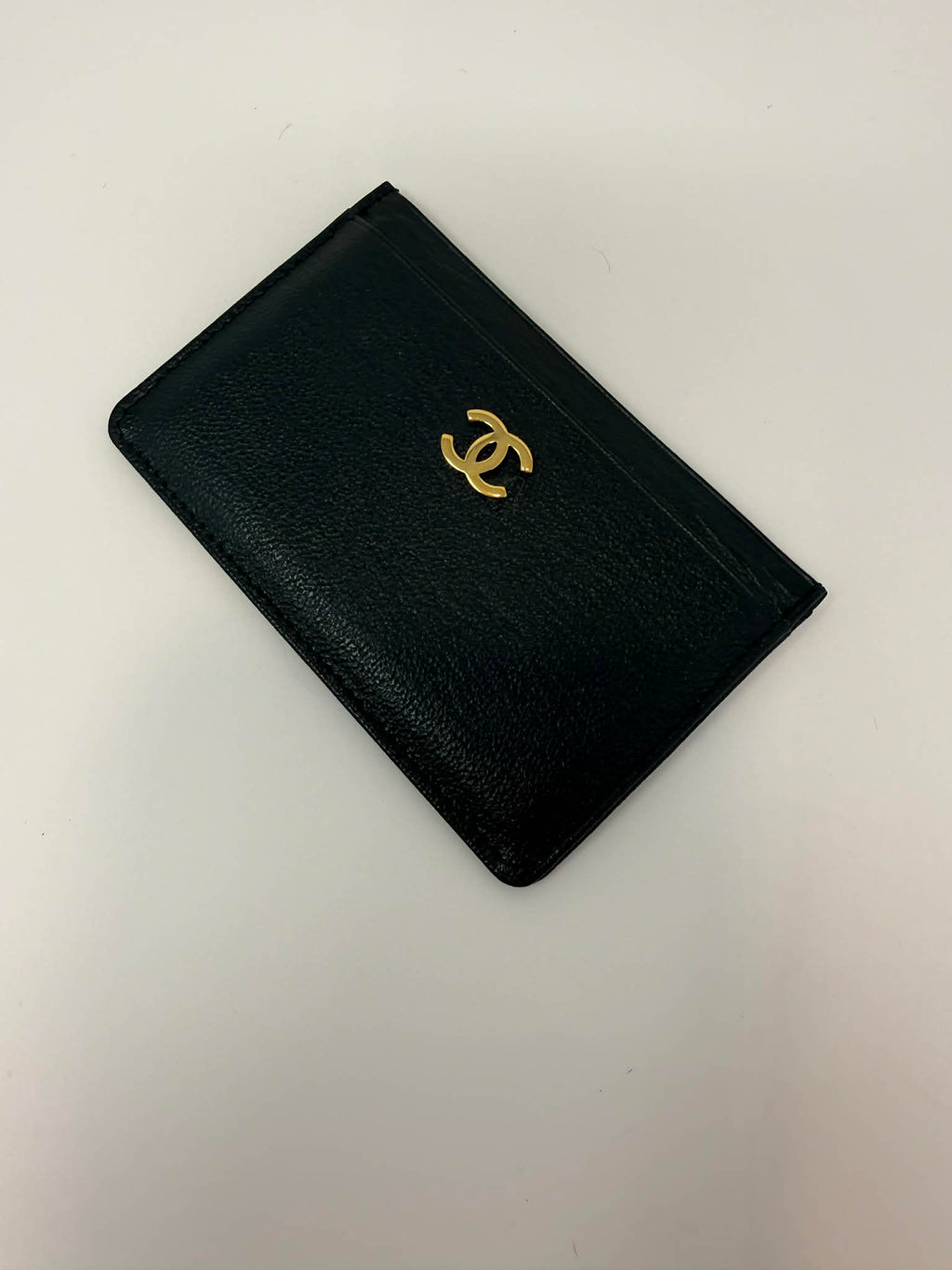 Chanel Black Card Holder