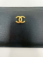Chanel Black Card Holder