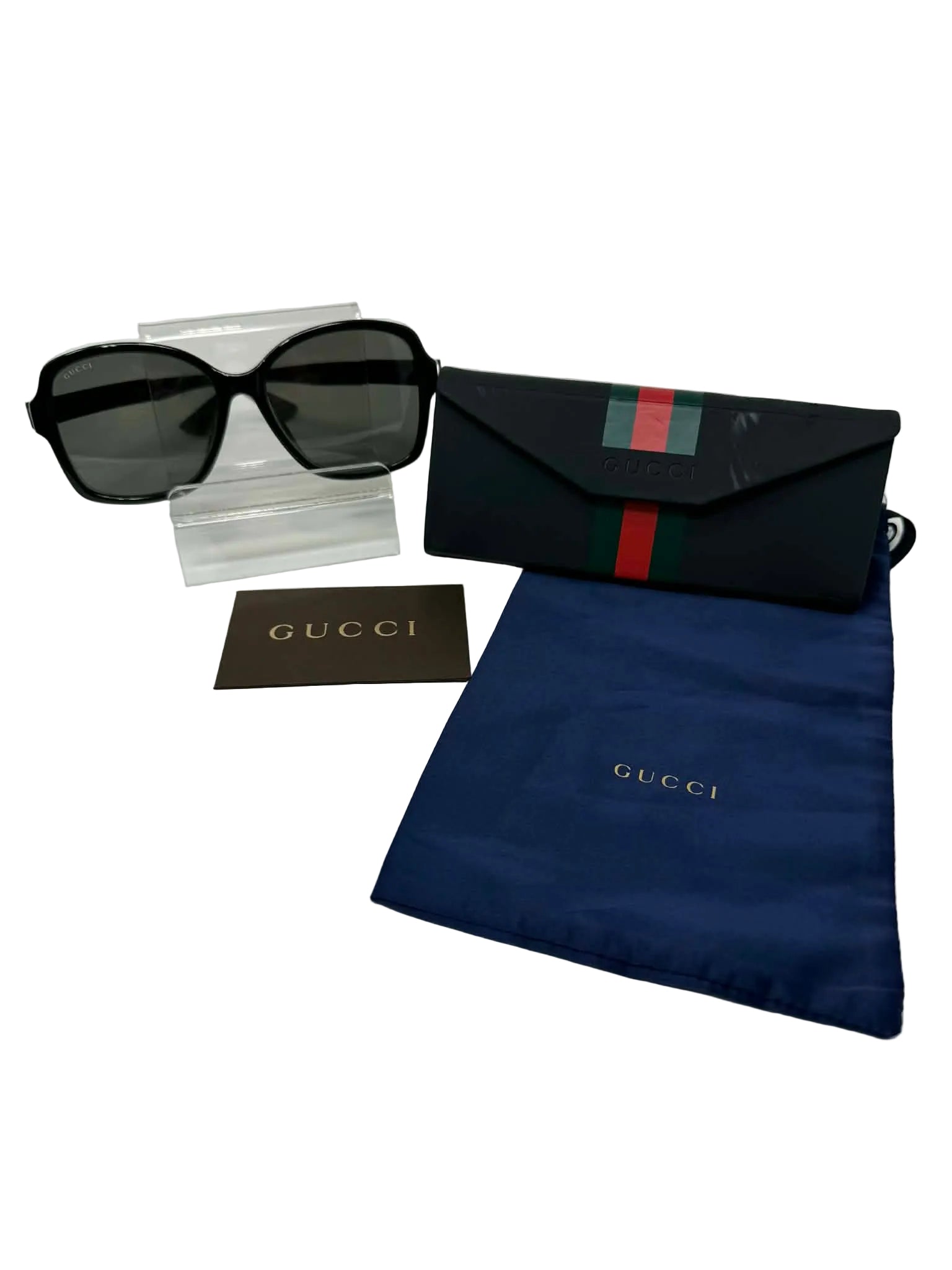 Gucci Sunglasses with Box & Pouch