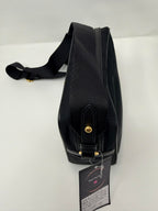 Prada Tessuto Nylon Camera Crossbody Bag Black