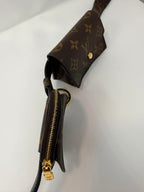 Louis Vuitton Monogram 30mm Daily Multi Pocket Belt 90 Size 31