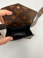 Louis Vuitton Monogram 30mm Daily Multi Pocket Belt 90 Size 31