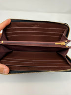 Chanel Caviar Quilted Large Gusset Full Size Zip Wallet