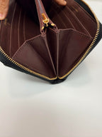 Chanel Caviar Quilted Large Gusset Full Size Zip Wallet