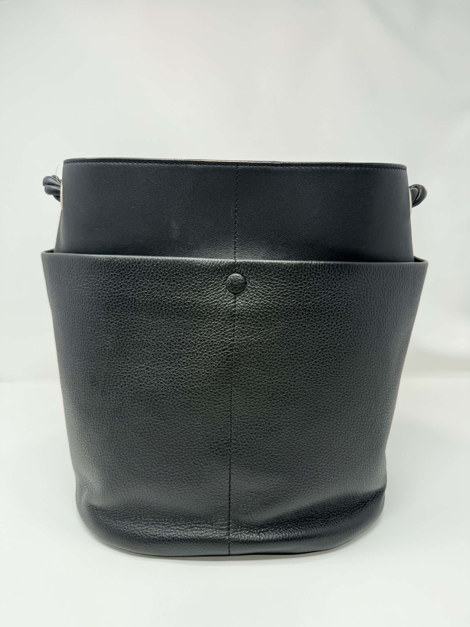 Chloe Key Calf Leather Bucket Bag