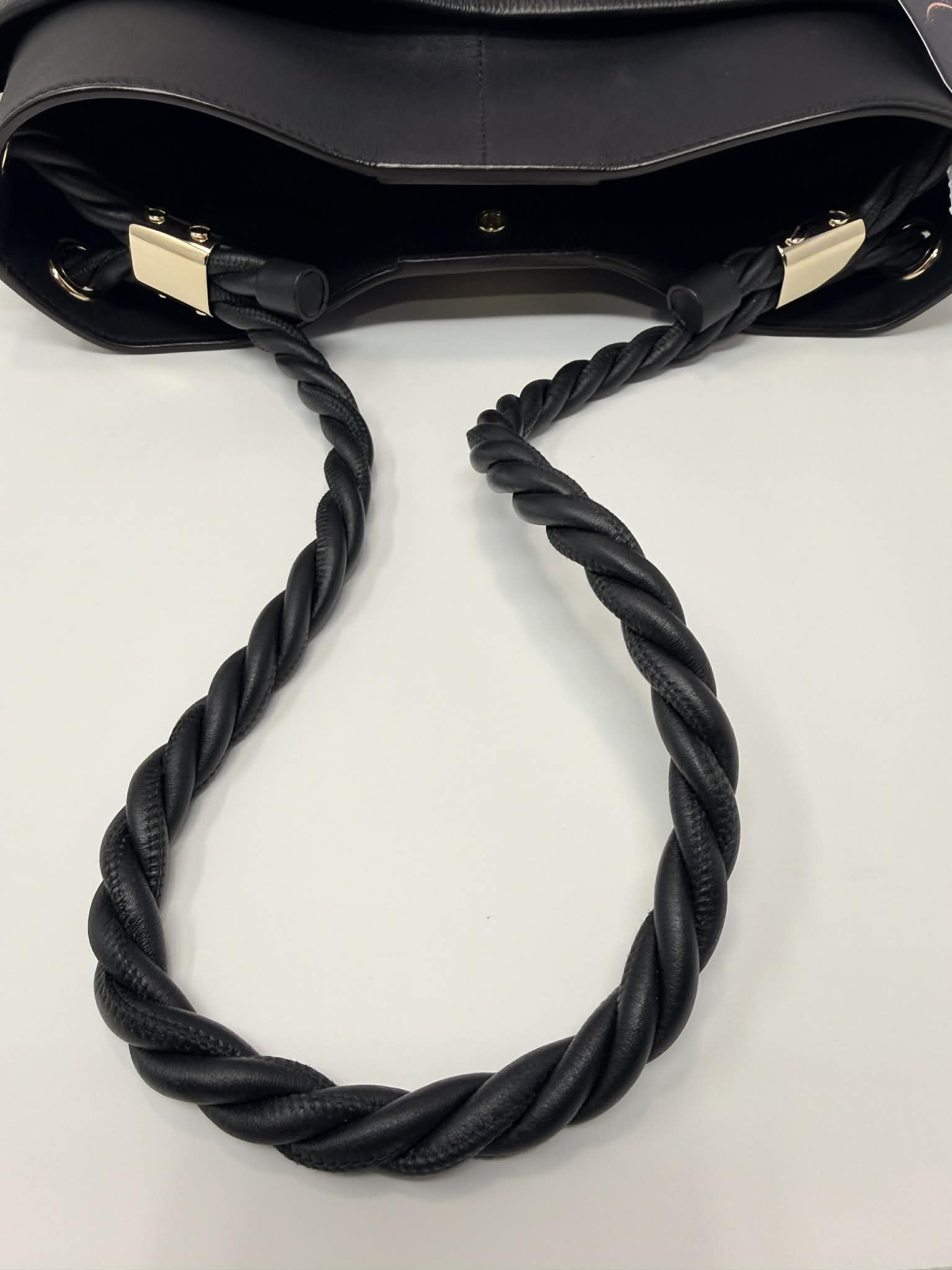 Chloe Key Calf Leather Bucket Bag