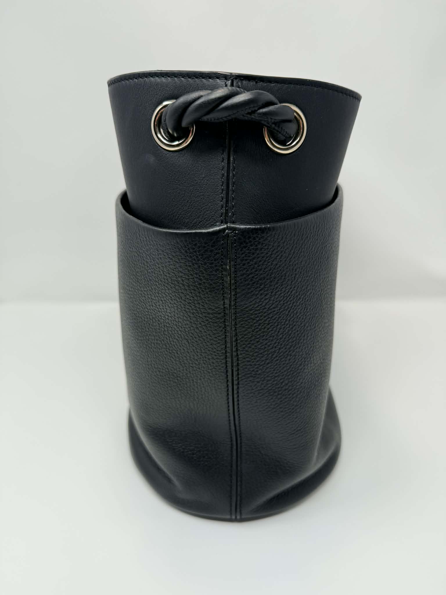 Chloe Key Calf Leather Bucket Bag