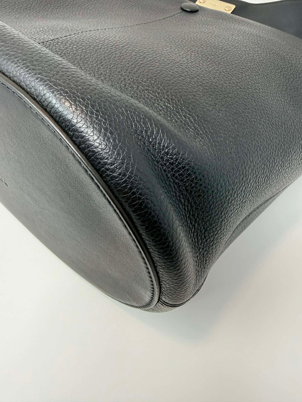 Chloe Key Calf Leather Bucket Bag