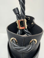 Chloe Key Calf Leather Bucket Bag
