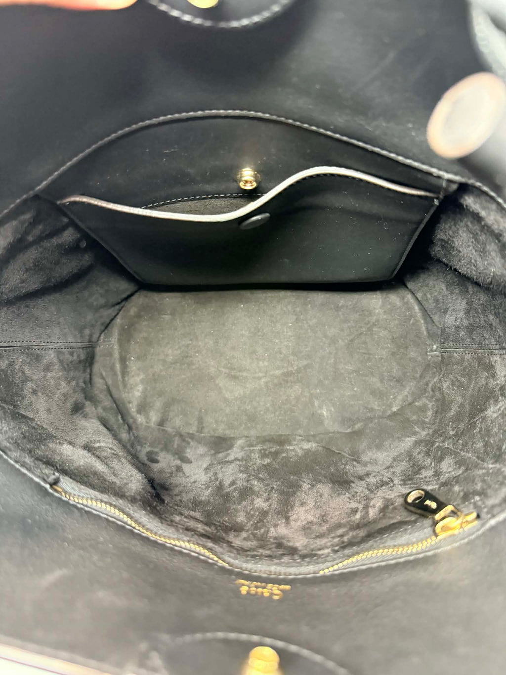 Chloe Key Calf Leather Bucket Bag