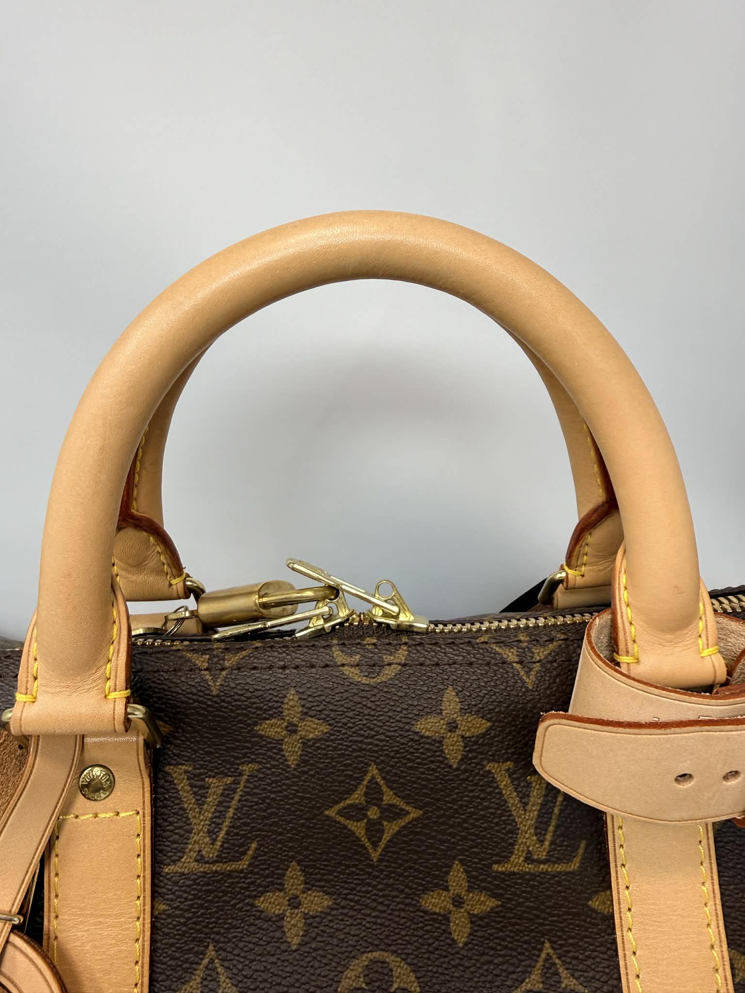 Louis Vuitton Monogram Canvas Keepall Bandouliere 50 Duffle