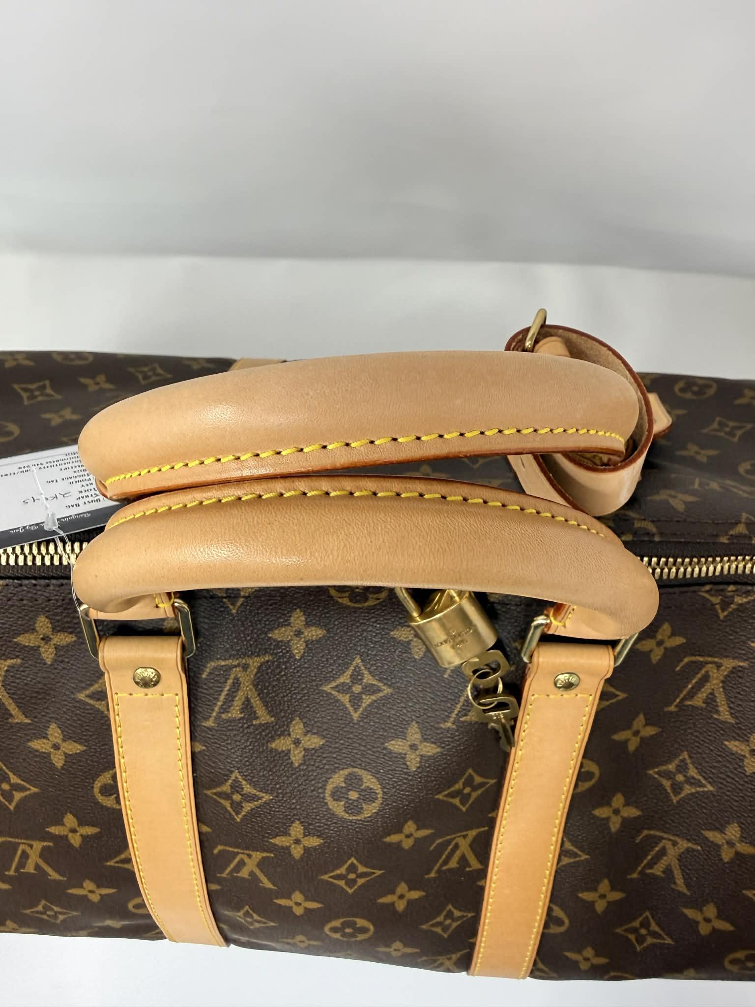 Louis Vuitton Monogram Canvas Keepall Bandouliere 50 Duffle