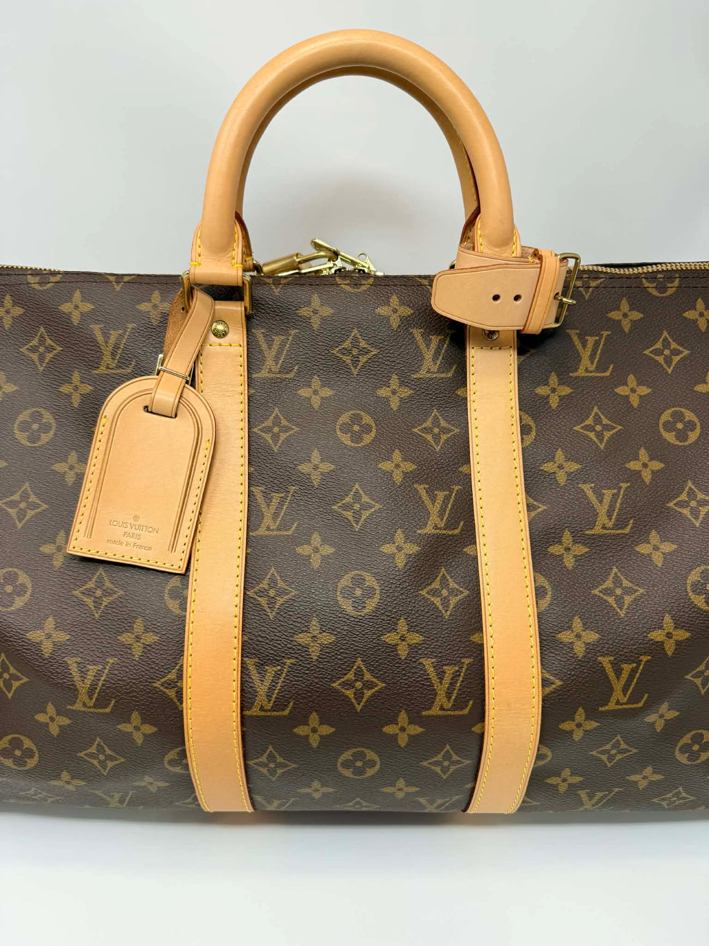 Louis Vuitton Monogram Canvas Keepall Bandouliere 50 Duffle
