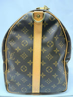 Louis Vuitton Monogram Canvas Keepall Bandouliere 50 Duffle