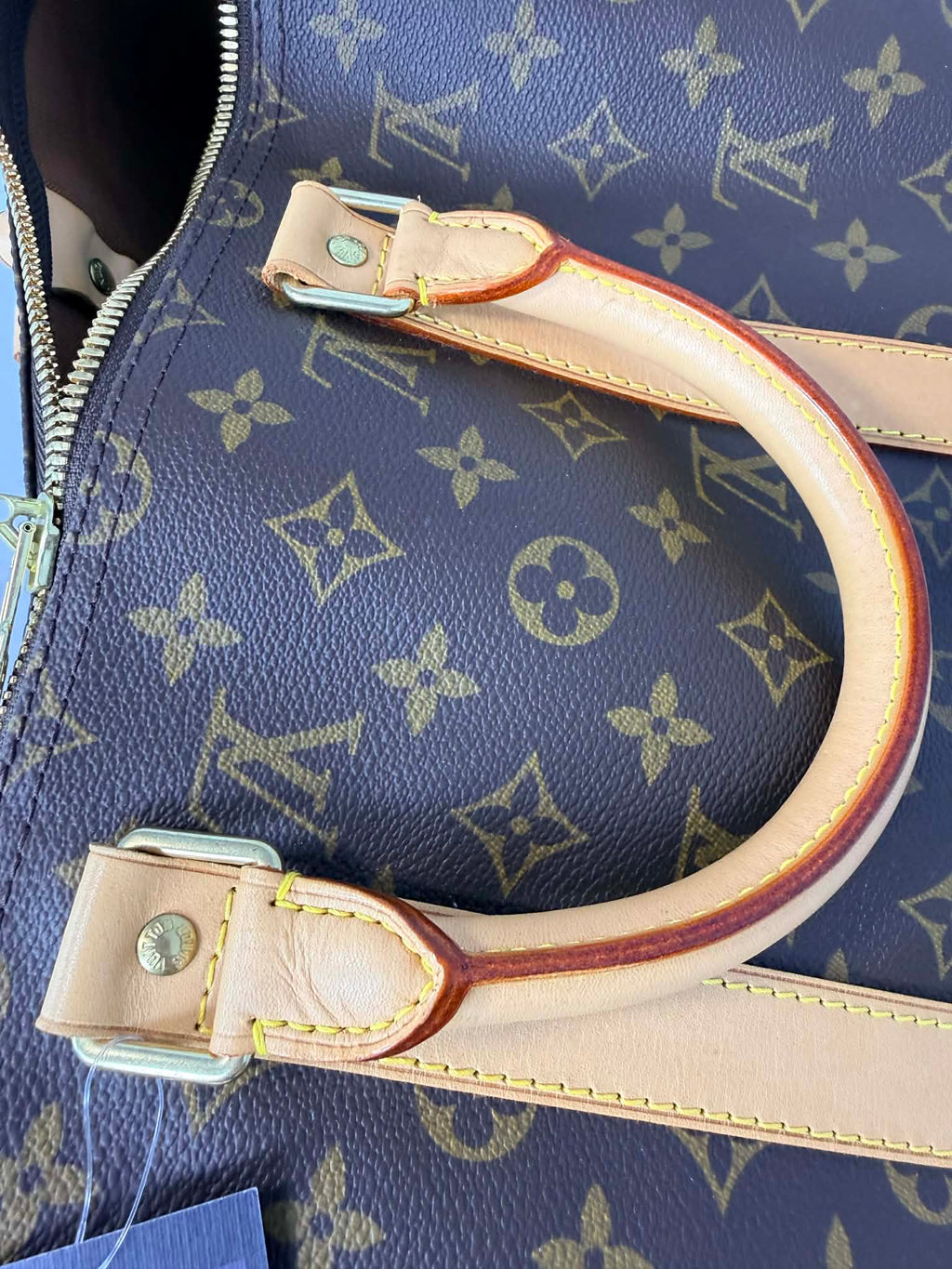 Louis Vuitton Monogram Canvas Keepall Bandouliere 50 Duffle