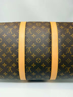 Louis Vuitton Monogram Canvas Keepall Bandouliere 50 Duffle