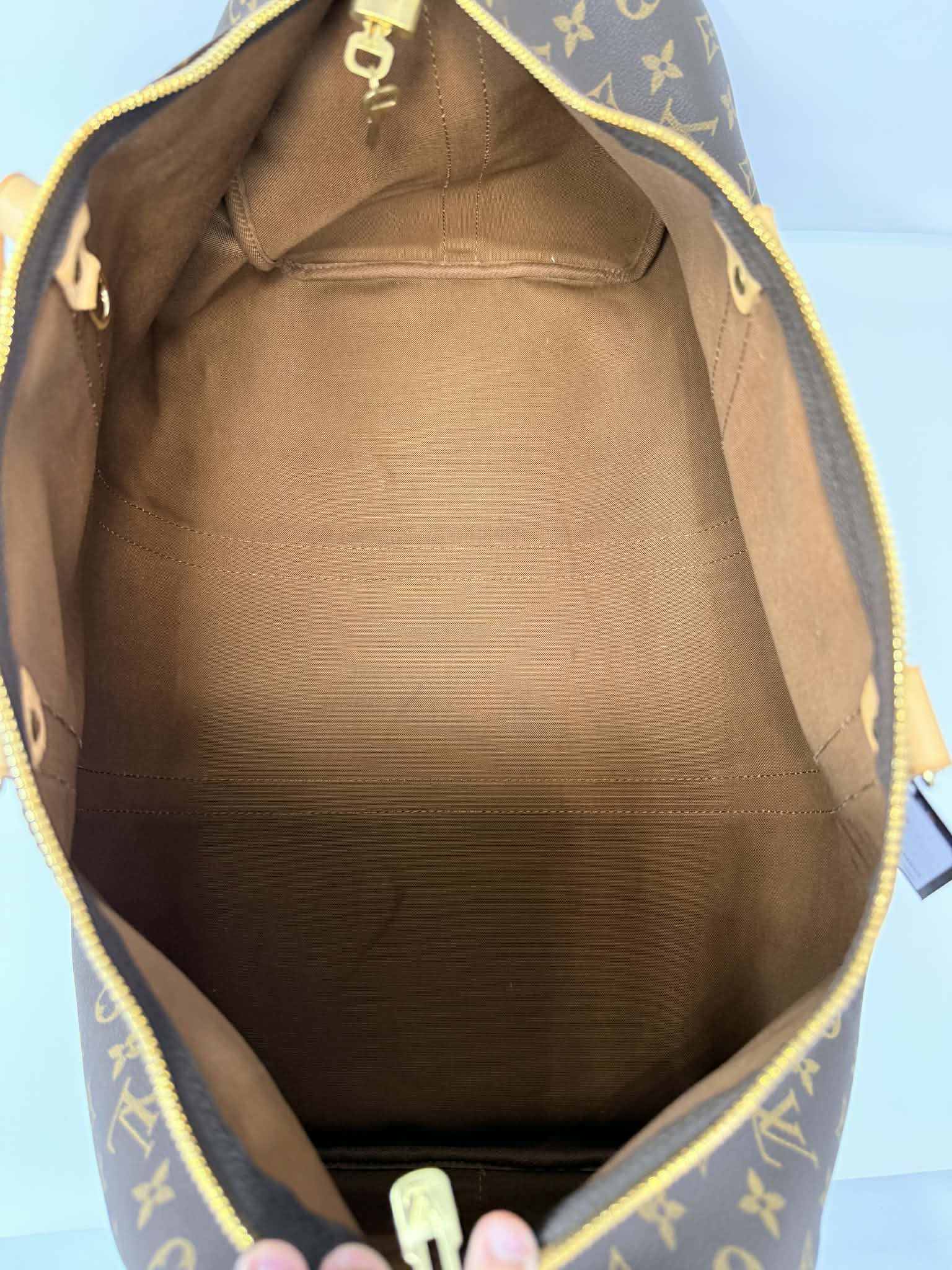 Louis Vuitton Monogram Canvas Keepall Bandouliere 50 Duffle
