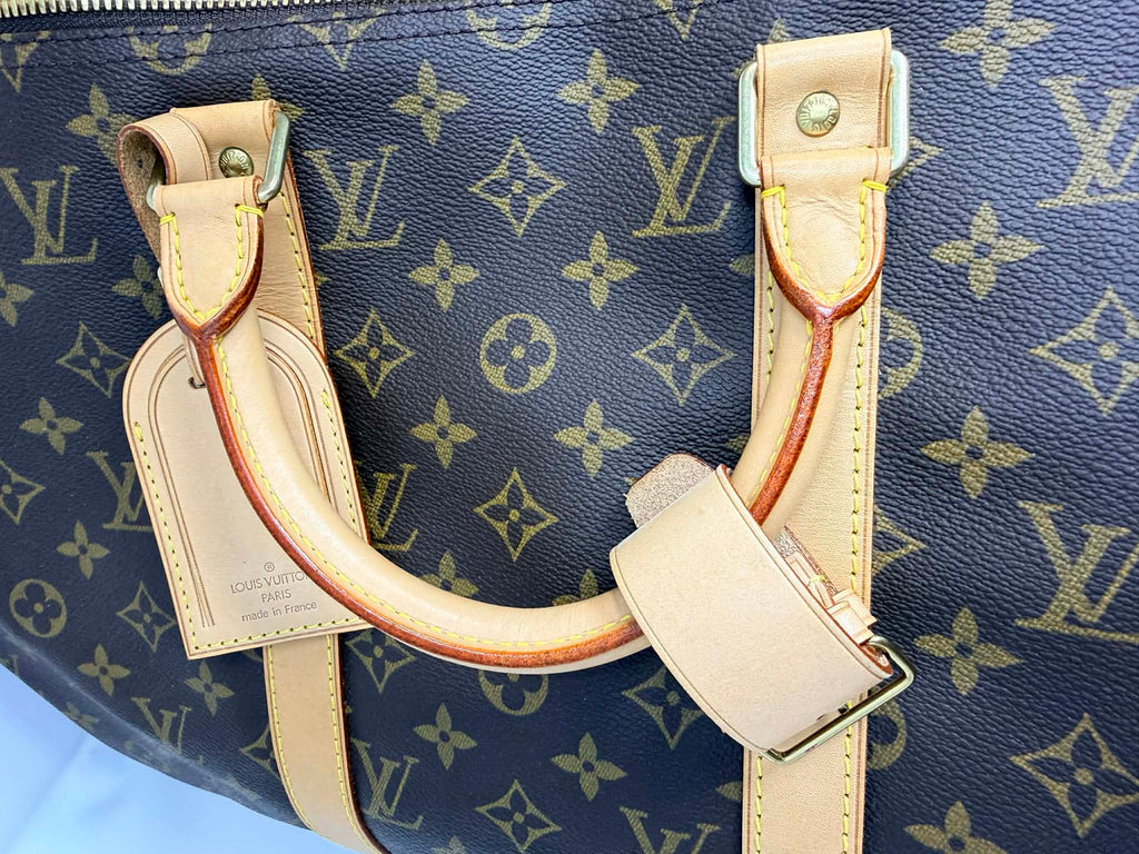 Louis Vuitton Monogram Canvas Keepall Bandouliere 50 Duffle