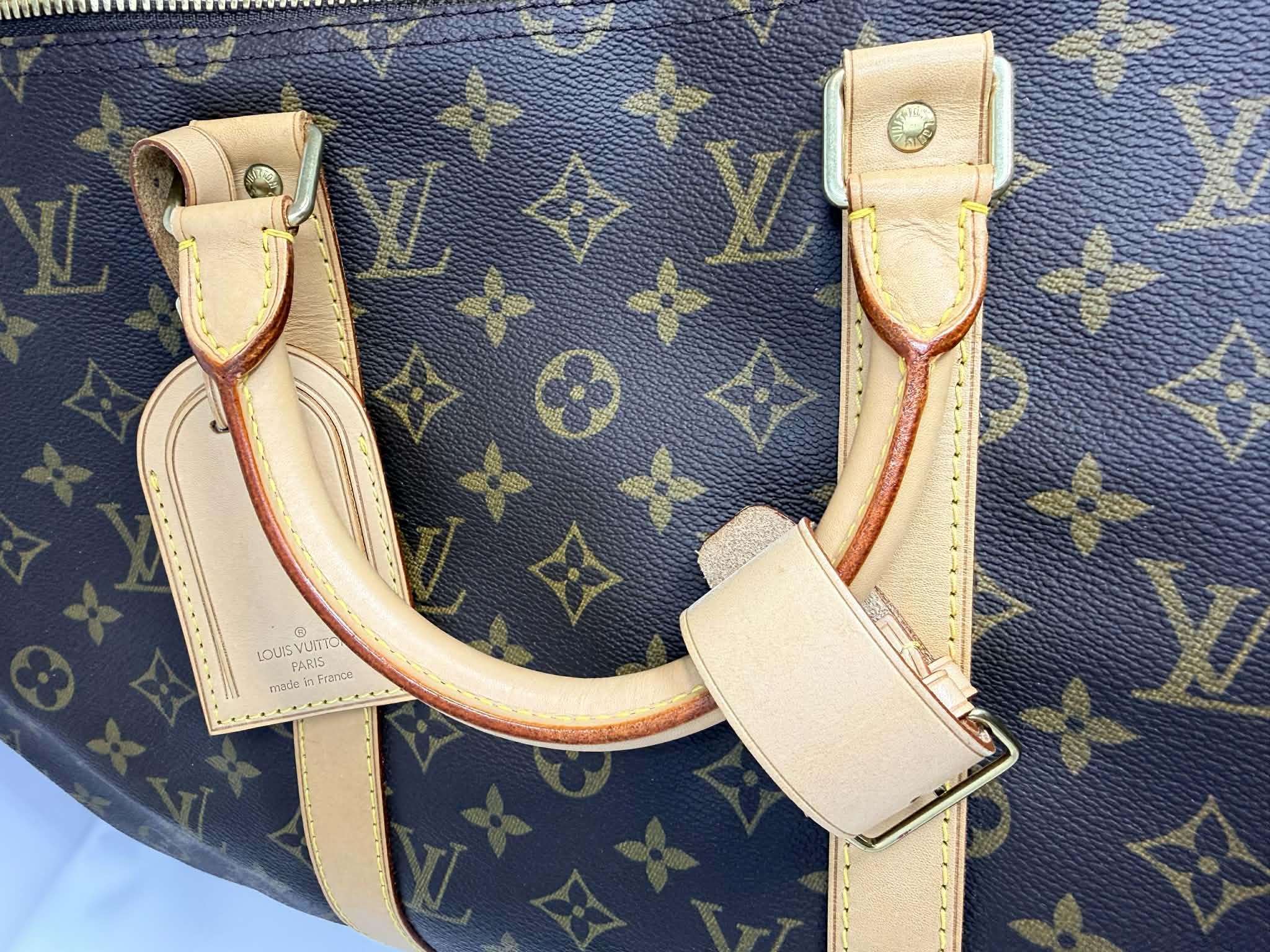 Louis Vuitton Monogram Canvas Keepall Bandouliere 50 Duffle