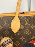 Louis Vuitton Neverfull MM World Tour Limited Edition Shanghai