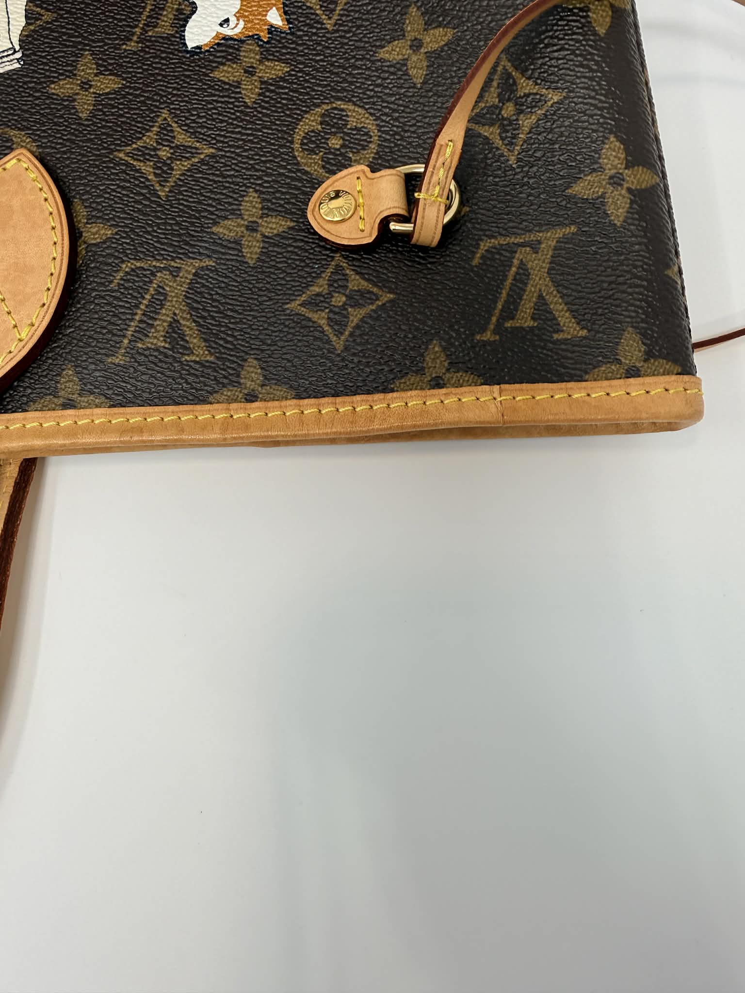 Louis Vuitton Neverfull MM World Tour Limited Edition Shanghai