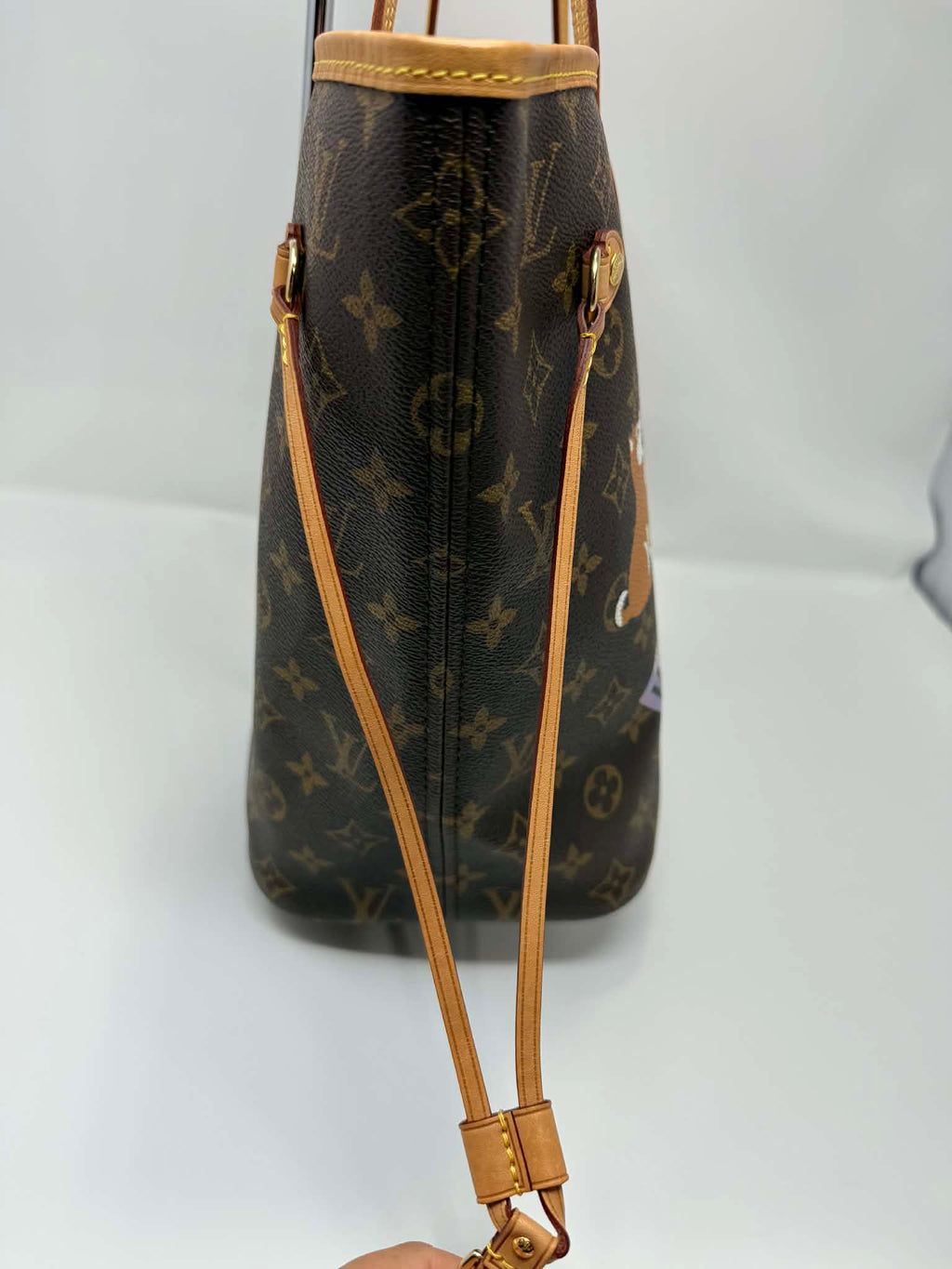 Louis Vuitton Neverfull MM World Tour Limited Edition Shanghai