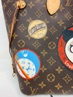 Louis Vuitton Neverfull MM World Tour Limited Edition Shanghai