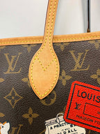 Louis Vuitton Neverfull MM World Tour Limited Edition Shanghai