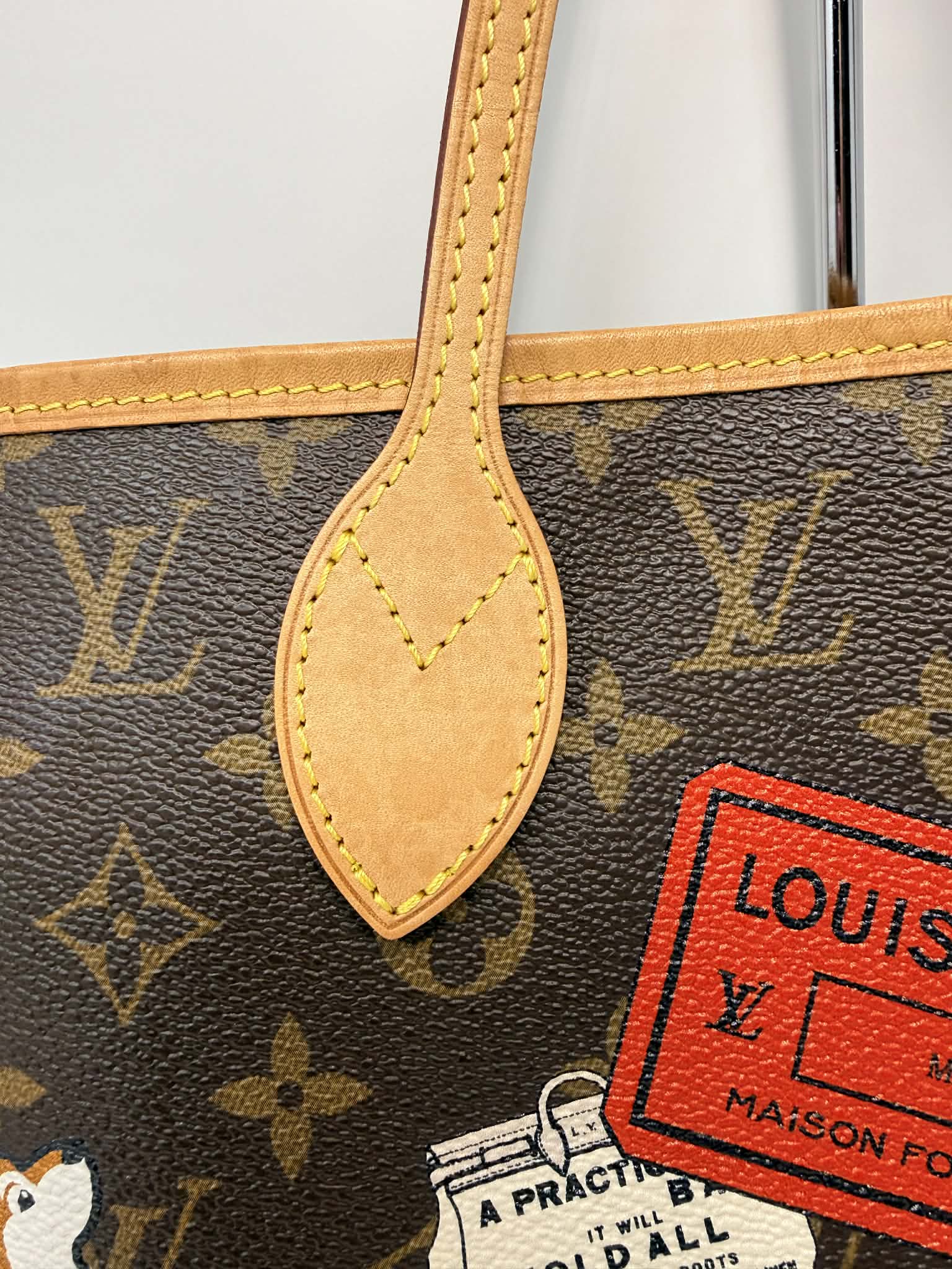 Louis Vuitton Neverfull MM World Tour Limited Edition Shanghai