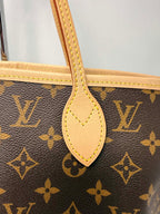 Louis Vuitton Neverfull MM Red Interior