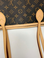 Louis Vuitton Neverfull MM Red Interior