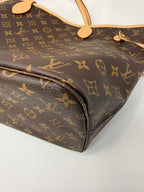 Louis Vuitton Neverfull MM Red Interior