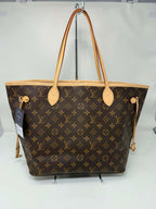 Louis Vuitton Neverfull MM Red Interior