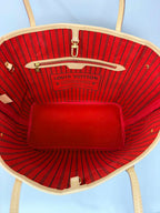 Louis Vuitton Neverfull MM Red Interior