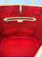 Louis Vuitton Neverfull MM Red Interior