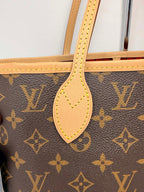 Louis Vuitton Neverfull MM Red Interior