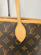 Louis Vuitton Neverfull MM Red Interior