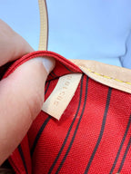 Louis Vuitton Neverfull MM Red Interior