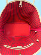 Louis Vuitton Neverfull MM Red Interior