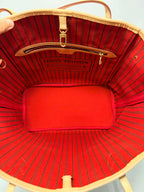 Louis Vuitton Neverfull MM Red Interior