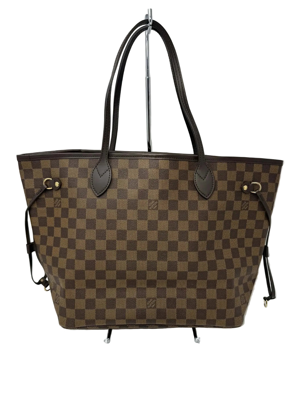 Louis Vuitton Neverfull MM Damier Ebene with Ballerina Pink Interior
