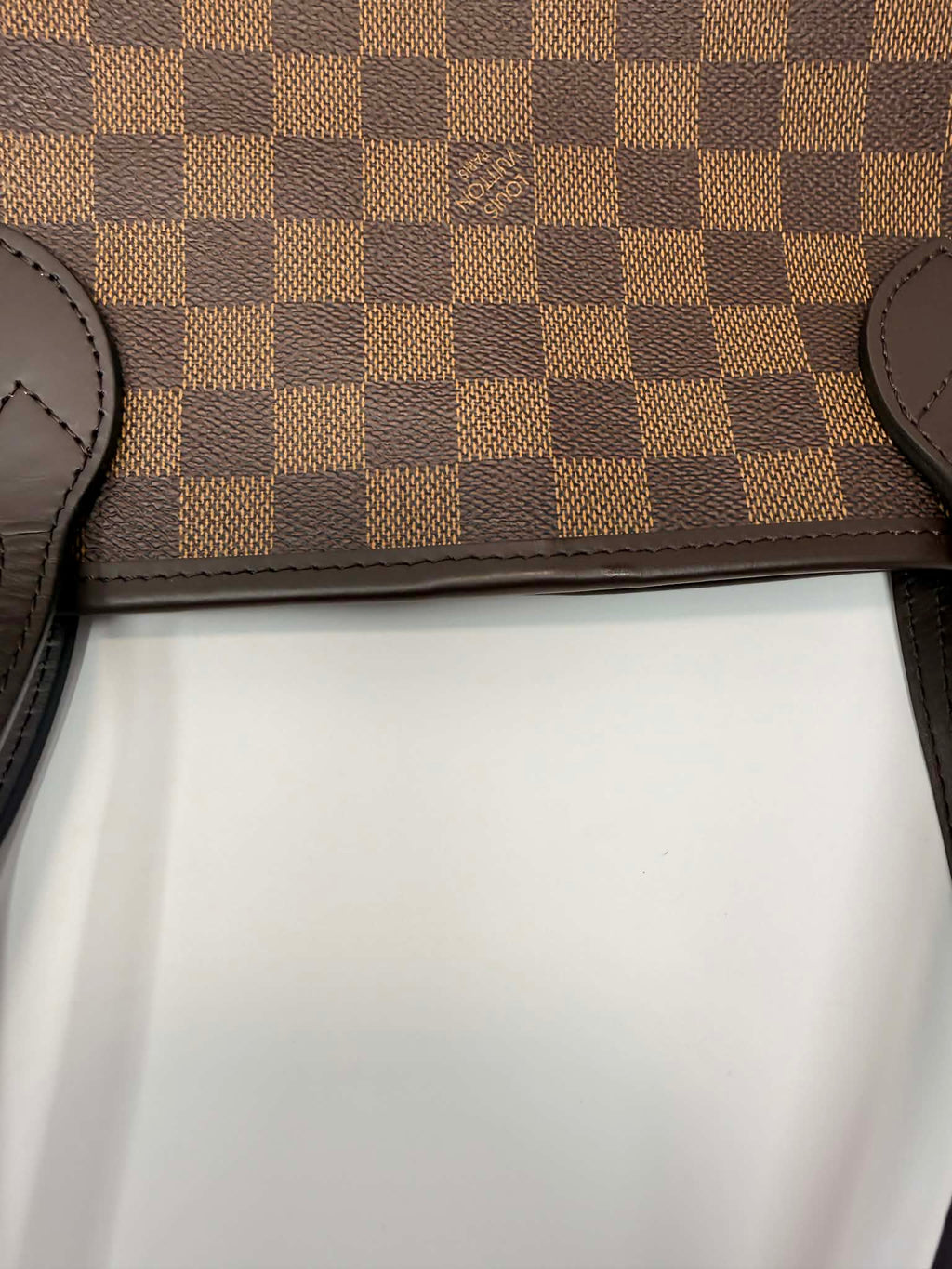 Louis Vuitton Neverfull MM Damier Ebene with Ballerina Pink Interior